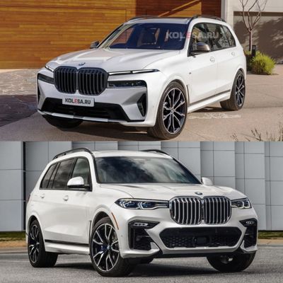 R22 Разноширокие шины для Bmw X7