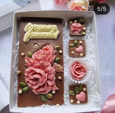 Подарок из бельгийского шоколада для учителя
