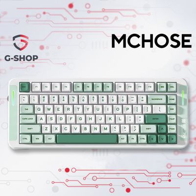 Игровая механическая беспроводная клавиатура подсветкой MCHOSE X75 V2