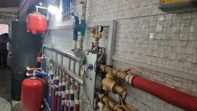 Отопление и потключение горячей воды