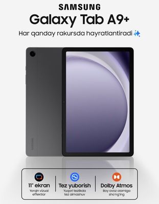 Planshet Samsung Galaxy Tab A9+ 5G, 11 dyum