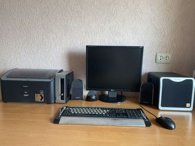 Компьютер, монитор, принтер, сканер