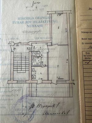 Продается своя квартира (2/5/5) метро Новза (Хамза).