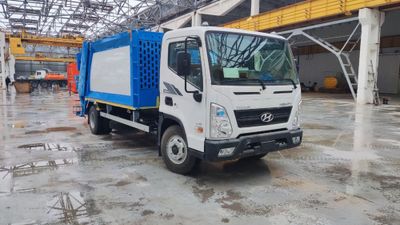 Hyundai Mighty Ex8 Мусоровоз с задней загрузкой