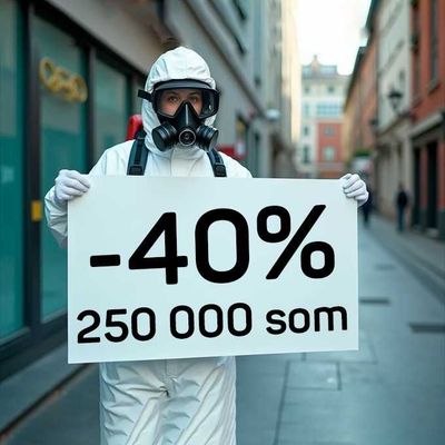 СКИДКИ 40% Дезинфекция от клопов дизинфекция dezinfeksiya