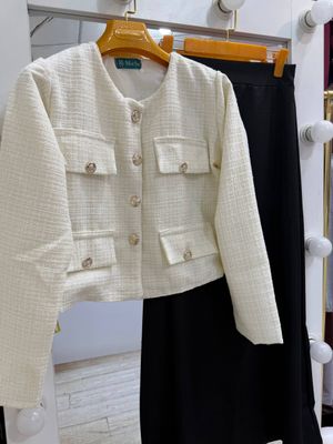 New collection - tvid kostyum astarli + italyanka yubka
