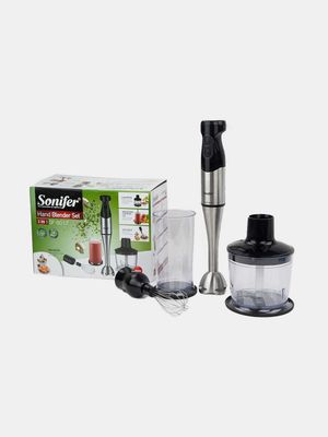 Блендер погружной ручной 3 в 1 Sonifer SF-8013, 500 Вт, 0.6 л