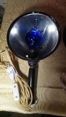 Синяя лампа,лечебная