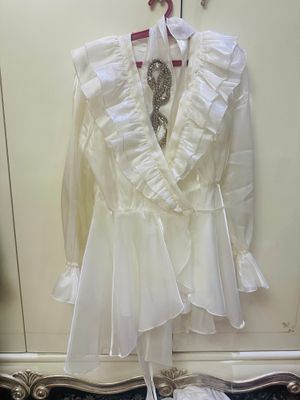 Organza ko’fta asallll orqasi uzun oldi kalta