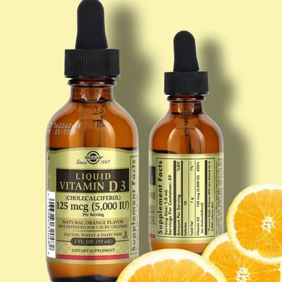 Жидкий витамин D3 59ml Liquid Vitamin D3, Natural Orange Solgar