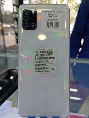 Samsung Galaxy A31 4x64 White Sotiladi