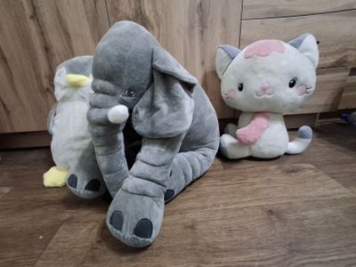 Игрушки разных размеров