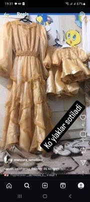 1 marta kiyilgan vechirniy kòylak sotiladi