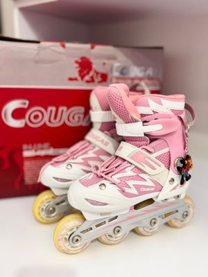 Регулируемые роликовые коньки Cougar, для детей