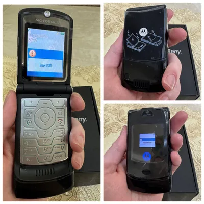 Новый Motorola Razr V3 GSM 1SIM Регистрация отган