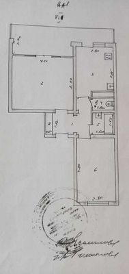 Продам квартиру Ганга, Хадра, 2*3/7/9, 65 м2, комнаты раздельные