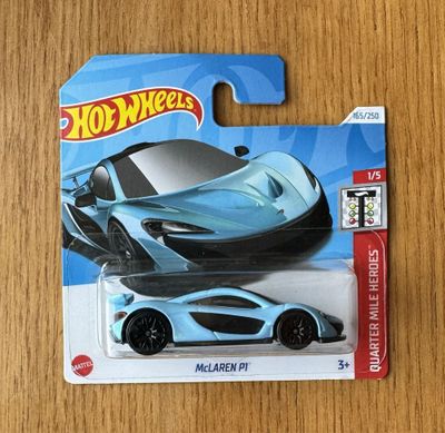 Hot Wheels McLAREN P1 blue