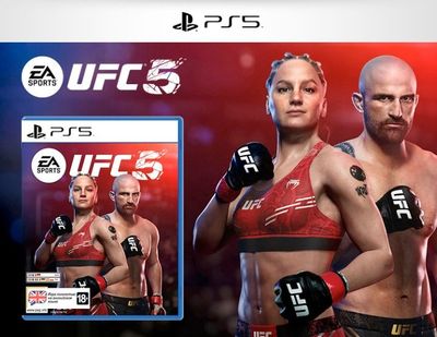 EA Sports UFC 5 (PS5). Новый запечатанный диск