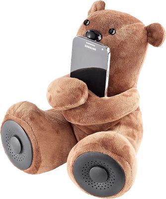 Мишка Teddy, колонка для телефон, отдых