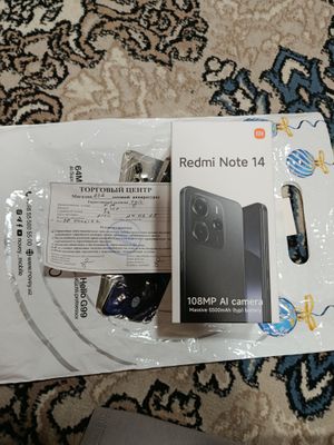 Redmi Not 14 model 1 yil kafolati bilan