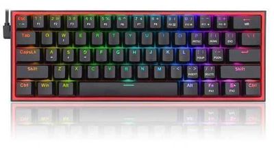 Redragon Fizz RGB Black клавиатура, klaviatura