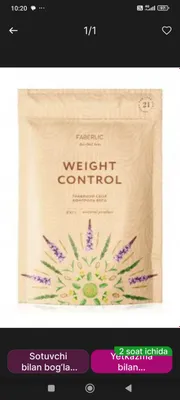 Tabiiy va samarali yo'l bilan ortiqcha vazmin