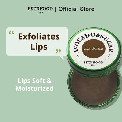 Скраб для губ SKINFOOD Avocado & Sugar Lip Scrub