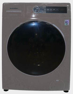 Стиральная машина Shivaki WF80L2326G — Надёжность и стиль в тёмно-сером корпусе