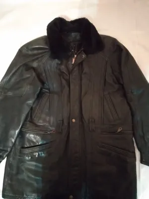 Кожаная куртка подростковая