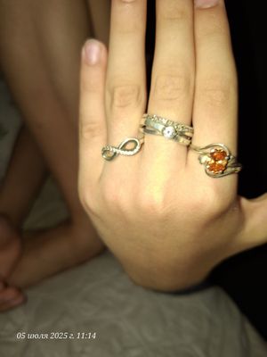 Серебряные кольца
