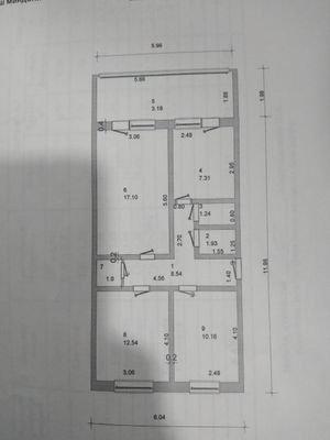 3х комнатная квартира в 7 мкр