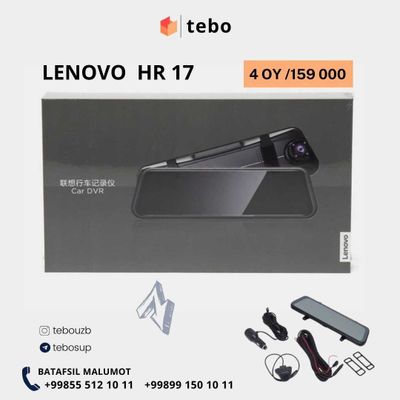 Lenovo HR 17 videoregistratorlari Muddatli to'lovga