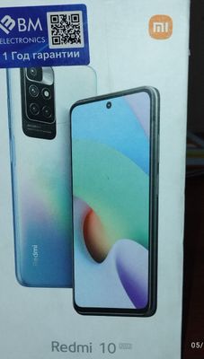 Redmi Note 10 4/128GB xotira