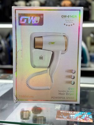 Новый Фен GW 6142A для волос стационарный настенный с 2 режимами