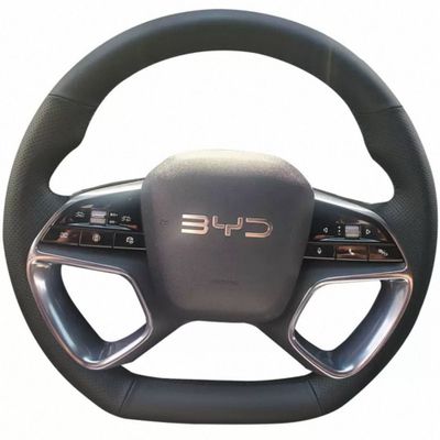 Чехол из кожи НАППА на руль для BYD Champion Smart Drive 2025г