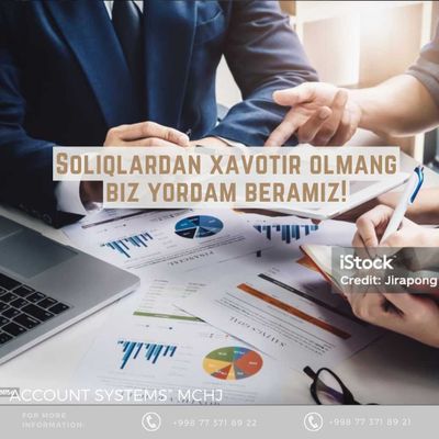 Buxgalteriya xizmatlari – soliq va moliyaviy hisobot