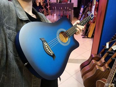Akustik gitara 38 razmer skidka+bonus