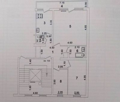 Срочно ганга 3 комнаты на 8 этаж. Метро Гафура Гуляма. 70м2