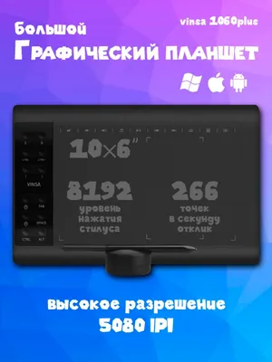 Графический планшет Т1060 plus