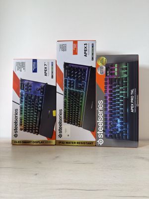 Steelseries Apex PRO | Apex 7 | Apex 3 | Клавиатура номер один в мире