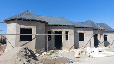 Урганч шахрида 160 м2 янги курилган 1 каватли уй сотилади.