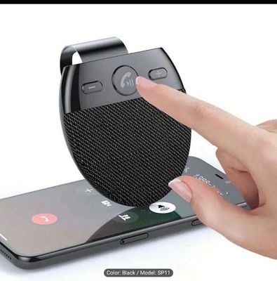 Bluetooth-гарнитура-спикерфон для автомобиля (модель SP11).