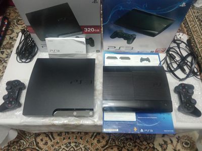 PlayStation 3 Слим 320г и Супер Слим 500г Как новый