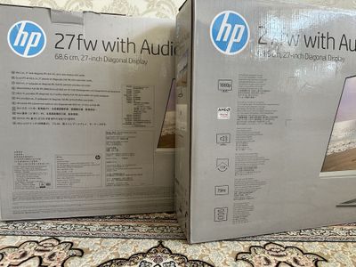 2 монитора HP 27 fw with Audio