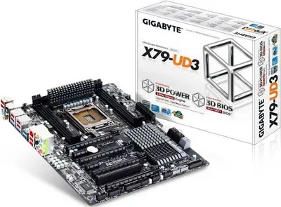 Материнская плата Gigabyte X79 i7-3820 + Xeon 2689, 6 PCI-E, LGA 2011