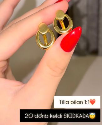Tilla bilan birxil sirg’amiz SKIDKADA