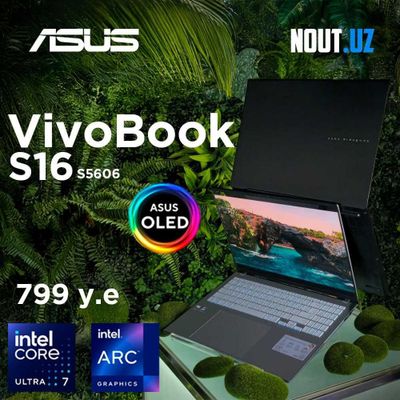 Asus VivoBook S16 (Core™ u7-155H) Магазин Nout.uz ( цена 799 )