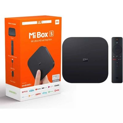 Mi box s 4K смарт тв приставка