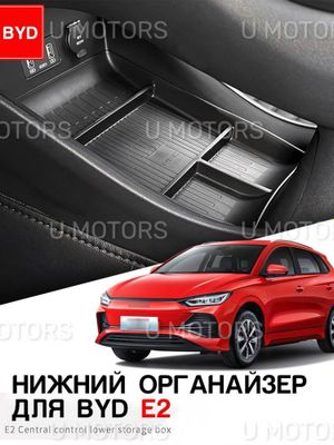 Нижний органайзер центральной консоли для BYD E2