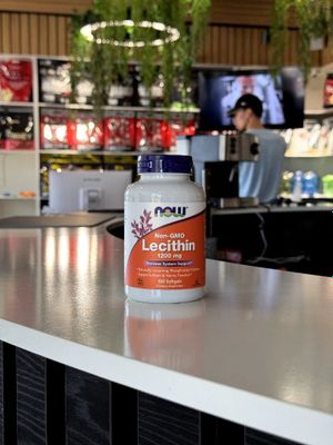 now lecithin 1.200 mg 100 softgels лецизин